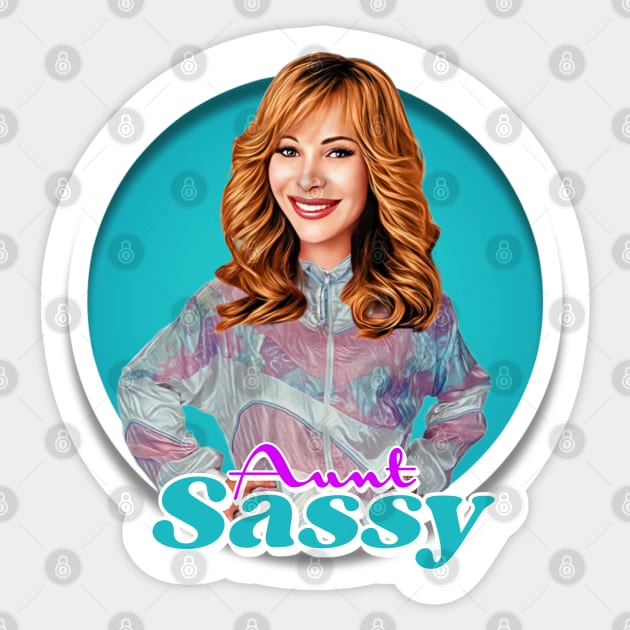 The Comeback Aunt Sassy Sticker by Zbornak Designs
